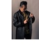 Liugoo Leathers 本革 レザーロングファラオコート メンズ COT56A