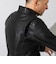 Liugoo Leathers 本革 メッシュレザーシングルライダース メンズ SRS24A