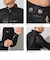 Liugoo Leathers 本革 メッシュレザーシングルライダース メンズ SRS24A
