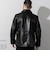 Liugoo Leathers 本革 カーコート メンズ リューグーレザーズ COT06C