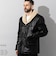 Liugoo Leathers 本革 ボアワークコート メンズ リューグーレザーズ COT20B
