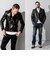 Liugoo Leathers 本革 UKダブルライダースジャケット 着脱ライナー DRY02A