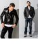 Liugoo Leathers 本革 UKダブルライダースジャケット 着脱ライナー DRY02A