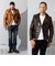 Liugoo Leathers 本革 UKダブルライダースジャケット 着脱ライナー DRY02A