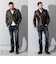 Liugoo Leathers 本革 UKダブルライダースジャケット 着脱ライナー DRY02A