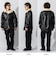 Liugoo Leathers 本革 総ボア レザーランチコート メンズ COT25A