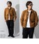 Liugoo Leathers 本革 スエードブルゾン A-1フライトジャケット MIL10A