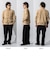 Liugoo Leathers 本革 スエードブルゾン A-1フライトジャケット MIL10A