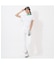 FILA GOLF/フィラゴルフ　レディース 9分丈パンツ｜吸汗速乾 / UVカット / 撥水加工 / ストレッチ