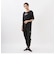 Reebok/リーボック　レディース　5分袖Tシャツ・レギンス　2点セット　セットウェア　フィットネス　ジム　体型カバー　水着　水陸両用