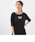 Reebok/リーボック　レディース　5分袖Tシャツ・レギンス　2点セット　セットウェア　フィットネス　ジム　体型カバー　水着　水陸両用