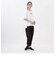 Reebok/リーボック　レディース　5分袖Tシャツ・レギンス　2点セット　セットウェア　フィットネス　ジム　体型カバー　水着　水陸両用