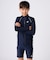 FILA/フィラ キッズ　子供　ジュニア 長袖フルＺＩＰラッシュガード