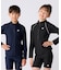 FILA/フィラ キッズ　子供　ジュニア 長袖フルＺＩＰラッシュガード
