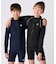 FILA/フィラ キッズ　子供　ジュニア 長袖フルＺＩＰラッシュガード