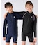 FILA/フィラ キッズ　子供　ジュニア 長袖フルＺＩＰラッシュガード