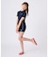 FILA/フィラ キッズ　子供　ジュニア セパレートスクール水着（半袖）
