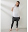 FILA/フィラ　水着セット　水陸両用　フィットネスウェア　上下3点セット　半袖Tシャツ　ショートパンツ　レギンス　ヨガ　ジム　ランニング