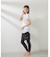 FILA/フィラ　水着セット　水陸両用　フィットネスウェア　上下3点セット　半袖Tシャツ　ショートパンツ　レギンス　ヨガ　ジム　ランニング
