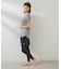 FILA/フィラ　水着セット　水陸両用　フィットネスウェア　上下3点セット　半袖Tシャツ　ショートパンツ　レギンス　ヨガ　ジム　ランニング