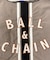 【Ball＆Chain/ボールアンドチェーン】LINE刺繍 刺繍エコバッグ(M)