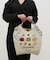 【Ball＆Chain/ボールアンドチェーン】LISA LARSON (M) 刺繍エコバッグ