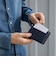 スノビスト（SNOBBIST）　駱駝革カードケース　NAVY