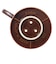 カリタ（Kalita）　美濃焼ドリッパー　MI185　グロスブラウン
