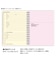 【2026年9月始まり】　ラコニック（LACONIC）　仕事計画　リングダイアリー　LACONIC（R）inAction　B6　マンスリーブロック　LBRS01