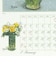 【2027年版・壁掛】　フロンティア　橋本不二子　Roses　L　CAL-237