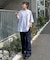 【ojisan】ユニセックスワンポイントサガラ刺繍半袖Tee
