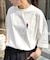 【ojisan】ユニセックスワンポイントサガラ刺繍半袖Tee