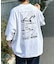 【ojisan】ユニセックスワンポイントサガラ刺繍半袖Tee