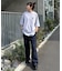 【ojisan】ユニセックスワンポイントサガラ刺繍半袖Tee