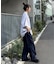 【ojisan】ユニセックスワンポイントサガラ刺繍半袖Tee
