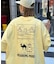【ojisan】ユニセックスワンポイントサガラ刺繍半袖Tee