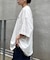 【ojisan】ユニセックスワンポイントサガラ刺繍半袖Tee