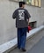 【ojisan】ユニセックスワンポイントサガラ刺繍半袖Tee