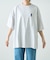 【ojisan】ユニセックスワンポイントサガラ刺繍半袖Tee