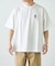 【ojisan】ユニセックスワンポイントサガラ刺繍半袖Tee