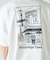 【ojisan】ユニセックスワンポイントサガラ刺繍半袖Tee