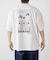 【ojisan】ユニセックスワンポイントサガラ刺繍半袖Tee