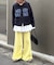 【HELLO.SANFRANCISCO】ワッフルフレアパンツ