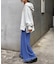 【HELLO.SANFRANCISCO】ワッフルフレアパンツ