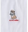 【DOGS】ユニセックスアニマル刺繍ロゴ半袖TEE