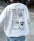 【DOGS】ユニセックスアニマル刺繍ロゴ半袖TEE