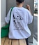 【DOGS】ユニセックスアニマル刺繍ロゴ半袖TEE