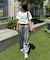 【UNISEX】【プラスサイズあり】ポコポコメッセージロゴTEE