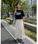 【UNISEX】【プラスサイズあり】ポコポコメッセージロゴTEE