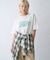 【UNISEX】【プラスサイズあり】ポコポコメッセージロゴTEE